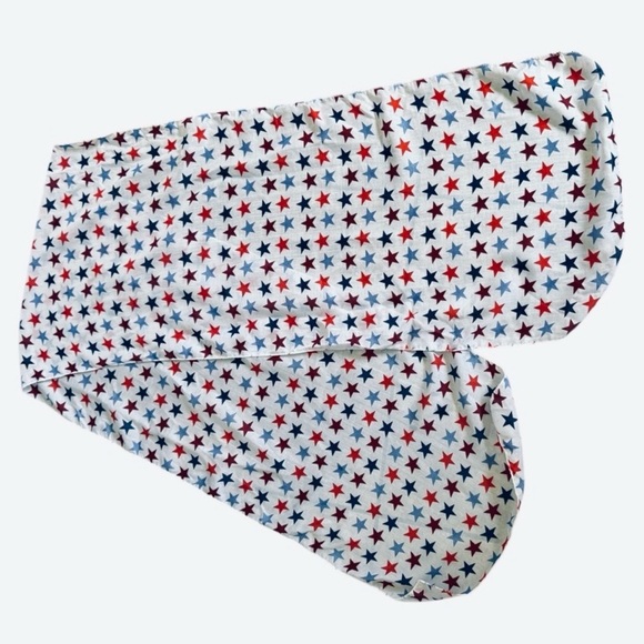 Patriotic Scarfs-Set of 3- Ice Cream/Stars/ 4th of July- 60”L x 12”W- Polyester - Picture 5 of 11